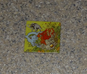 Die Startkarte liegt. Noch ist um sie herum viel Platz. Noch!