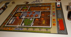 Der Spielplan im Einsteigermodus.