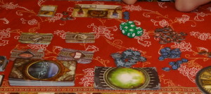 Die Würfel rollen und die Aufgaben werden in Angriff genommen.